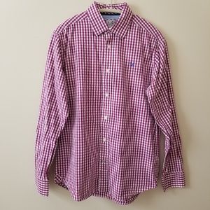 CREW Clothing Co. | Classic Fit Plum Gingham Shirt
